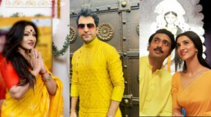 Saraswati Puja 2022: A sneak-peek into celebrations of Dev Adhikari-Rukmini Maitra, Rituparna Sengupta and Abir Chatterjee