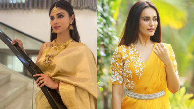 Saree Mein Nari: Mouni Roy and Surbhi Jyoti set ablaze Instagram with ethnic vibes, take cues