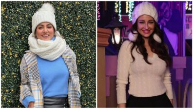 Saumya Tandon Or Hina Khan: Who Wore The Beanie Better?