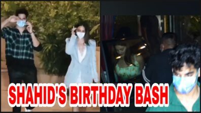 Shahid Kapoor Birthday: Rumoured couples Sidharth Malhotra-Kiara Advani and Ishaan Khatter-Ananya Panday arrive in style, check out