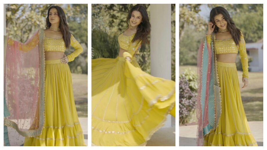 Shehnaaz Gill Looking Stunning In Traditional Yellow Outfit! - 1