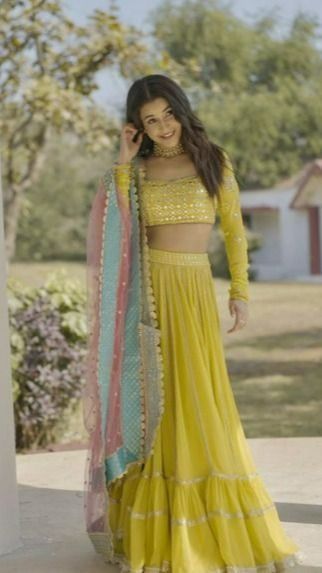 Shehnaaz Gill Looking Stunning In Traditional Yellow Outfit! - 0