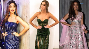 Shilpa Shetty, Shibani Dandekar and Saiee Manjrekar shine bright like diamonds in Gavin Miguel party gowns, see pics