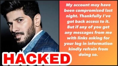 SHOCKING: Dulquer Salmaan’s Instagram account hacked, deets inside