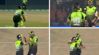 SHOCKING: Haris Rauf slaps Lahore Qalandars teammate Kamran Ghulam on-field for dropping catch, see viral video