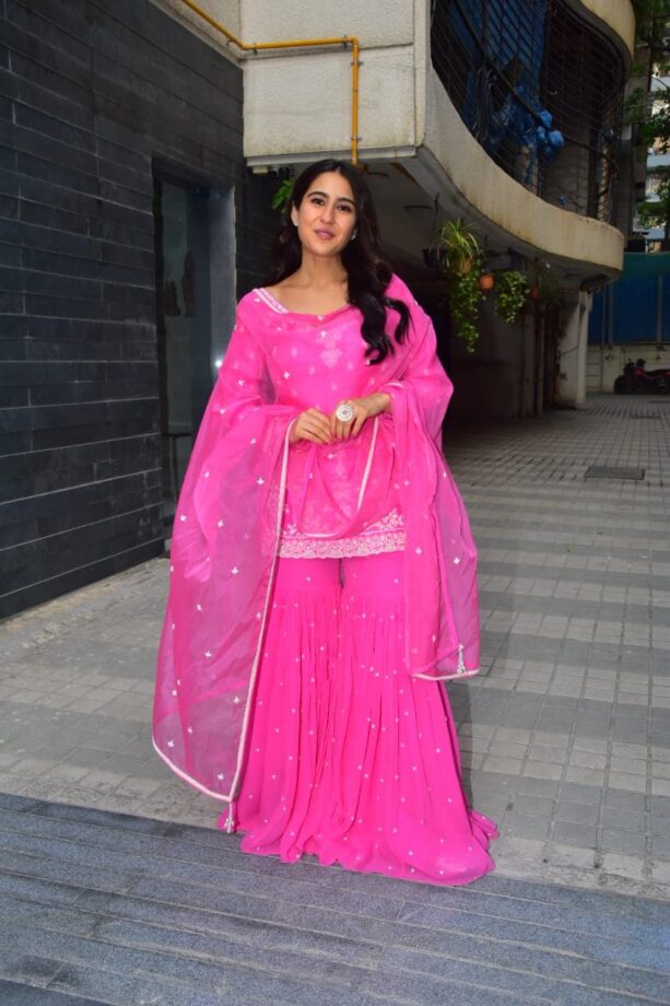 Slay In Sharara! Best Sharara Looks Inspired By Bollywood Actresses: From Sara Ali Khan To Disha Patani - 3