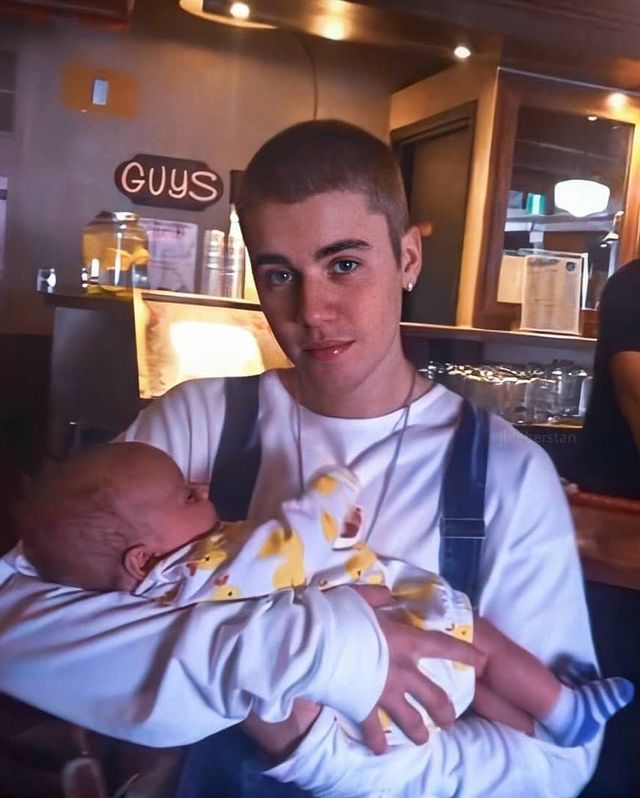 SO CUTE: Proof That Justin Bieber Will Be A Great Dad Someday, See Pic - 2