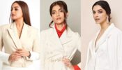 Sonakshi Sinha, Sonam Kapoor & Deepika Padukone are damsels in ivory jackets