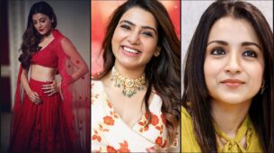 South Actresses Social Update: Kajal Aggarwal flaunts pregnancy glow in red, Samantha Ruth Prabhu and Trisha Krishnan cheer for Keerthy Suresh