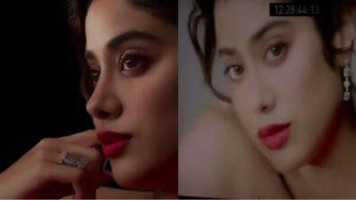 Spicy And High-chic: Janhvi Kapoor reveals mood ahead of Valentine’s Day, fans crush on her red cherry lipstick