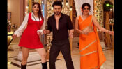 Stud Moment: Dheeraj Dhoopar gets groovy with Anjum Fakih and Ruhi Chaturvedi on set, see viral dance video