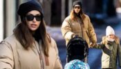 Supermodel On Mom Duty: Irina Shayk Looks Cosy And Stylish In Puffer Jacket Black Beanie