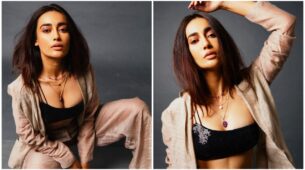Surbhi Jyoti dazzles on internet in deep-neck sensuous black bralette, are you crushing?
