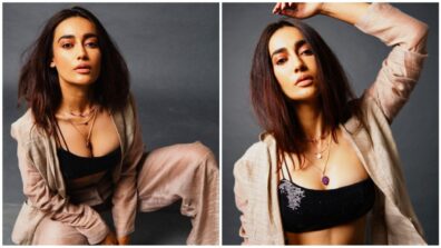 Surbhi Jyoti dazzles on internet in deep-neck sensuous black bralette, are you crushing?