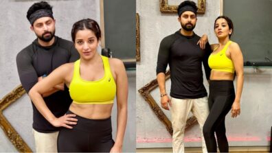 Swag Alert: ‘Bhojpuri Queen’ Monalisa and Vikraant are ‘permanent workout partners’, actress slays in yellow bralette