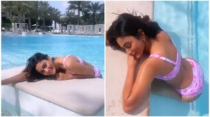 Swalala: KKK 11 beauty Sana Makbul turns gorgeous mermaid, enjoys private time in Dubai swimming pool