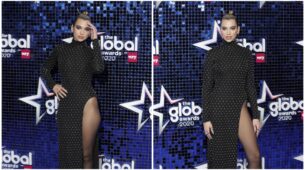 Take A Look At Dua Lipa’s Most Famous Mugler Black Ensemble