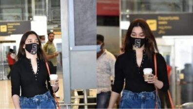 Tamannaah Bhatia Stuns In A Black Blazer And Baggy Mom Jeans With A Black Bralette