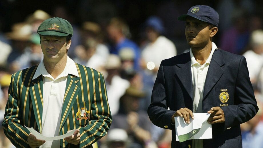 The REAL Reason Why Sourav Ganguly Made Steve Waugh Wait At Toss During India Vs Australia Games - 0