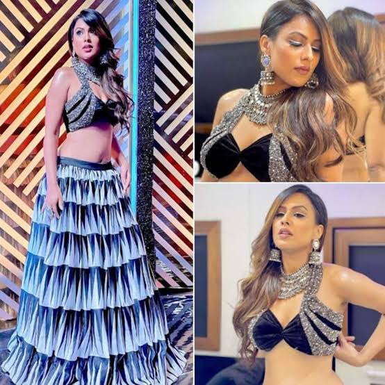 Throwback To A Time When Nia Sharma Broke The Internet With Dazzling Backless Top And Black And White Skirt Alongside Rahul Vaidya - 2