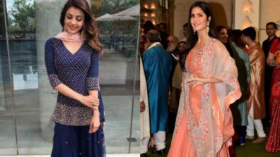 Stylish Outfits For Festive Seasons Inspired By Kajal Aggarwal, Katrina Kaif And Others: See Pics