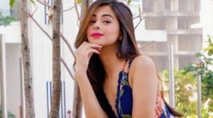 Throwback To Ritika Badiani’s Blue Floral Dress Look