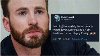 Throwback To The Time When Chris Evans Posted About Anxiety, Take A Look