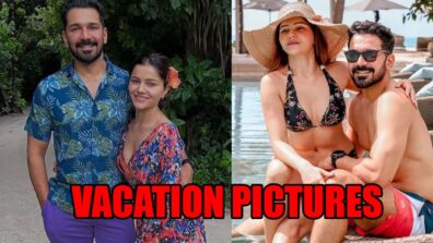 Throwback To The Vacation Pictures Of Famous Couple Abhinav Shukla And Wife Rubina Dilaik Enjoying In The Maldives