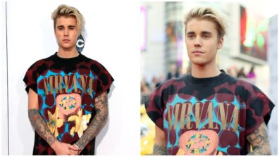 Throwback To When Justin Bieber Rocked A Nirvana T-Shirt To The American Music Awards In Los Angeles, Take A Look