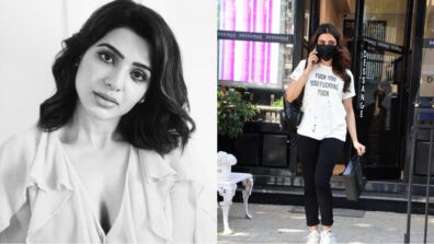 Throwback To When Samantha Ruth Prabhu Was Photographed Visiting A Hairdresser In Mumbai Wearing A Basic White Shirt That Cost Rs 20,000, Check Out