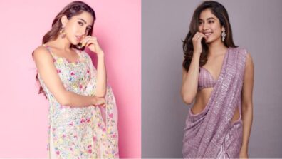 Times Sara Ali Khan, Janhvi Kapoor & Others Took Beauty To A New Level In Ethnic Ensembles