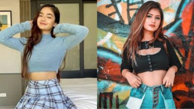 Times When ‘Digital Divas’ Anushka Sen and Arishfa Khan make internet sweat in crop top style