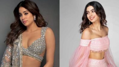 Times When Janhvi Kapoor & Khushi Kapoor Took Us Captive In Manish Malhotra Ensembles