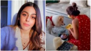 Too Cute: The ‘awesome pawsome’ love moment of Alaya F and Malaika Arora