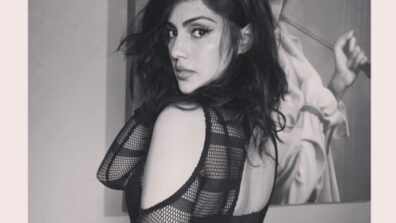 Trending: Rhea Chakraborty sets internet on fire in black transparent backless outfit, fans sweat