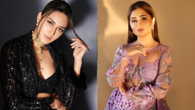 TV beauties Erica Fernandes and Rashami Desai sizzle in sensuous outfits, see viral pics