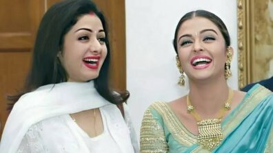 Two Queens IN ONE Frame: Take A LOOK AT Throwback PICTURE OF Sridevi AND Aishwarya Rai Having A Good Time