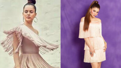 Ultimate Fashion Challenge: Kangana Ranaut Vs Urvashi Rautela: Your favourite vogue queen in fringe outfit? (Vote Now)