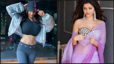 Ultimate Sensuality Challenge: Anveshi Jain in gymwear Vs Rubina Dilaik in transparent strapless saree: Who’s your ‘dream date’?