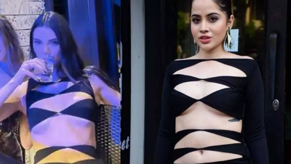 Urfi Javed Goes Bold In Cut-Out Display Outfit Inspired By Kendall Jenner - 0