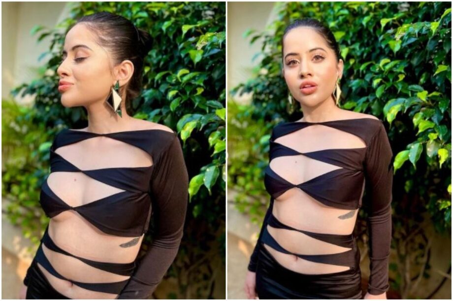 Urfi Javed Goes Bold In Cut-Out Display Outfit Inspired By Kendall Jenner - 1