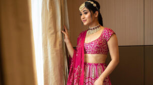 Valentine’s Day Special:  Balika Vadhu 2 actress Shivangi Joshi spins heads with stylish fusion style, we are in love
