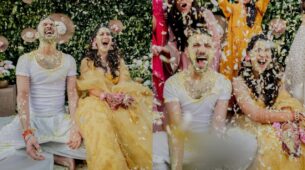 Vikrant Massey and Sheetal Thakur share unseen ‘haldi ceremony’ snaps, see pics