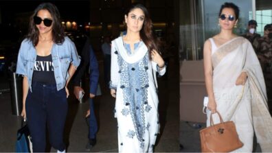 Viral Pics: Deepika Padukone, Kangana Ranaut and Kareena Kapoor give high-chic vibes with airport style, take cues