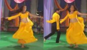 Viral Video: Bhojpuri actress Aamrapali Dubey does sensuous spin in yellow saree flaunting curves, fans sweat