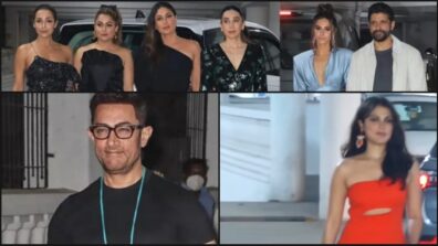 Watch: Aamir Khan, Deepika Padukone, Kareena Kapoor, Malaika Arora, Rhea Chakraborty, Gauri, Suhana, Aryan Khan, and others attend Farhan Akhtar-Shibani Dandekar wedding bash