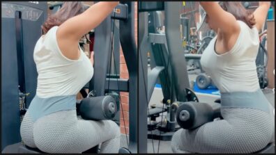 Watch: Anveshi Jain heats up gram in spicy, new back workout video, netizens sweat