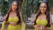 Watch: Ashi Singh gets groovy to romantic beats in cropped lehenga, makes a confession saying, ‘dil kho diya..’