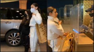Watch: CISF officer stops Alia Bhatt at Mumbai airport, instructs her to remove mask for identification