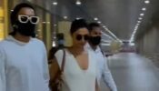 Watch: Deepika Padukone and Ranveer Singh spotted at airport twinning in white, fans get ‘couple goals’